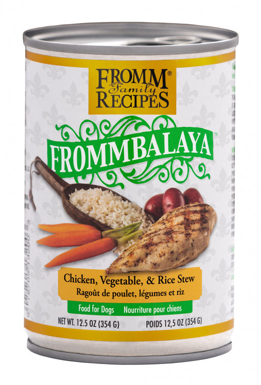 Fromm Family Recipes Frommbalaya Chicken, Vegetable, & Rice Stew Canned Dog Food